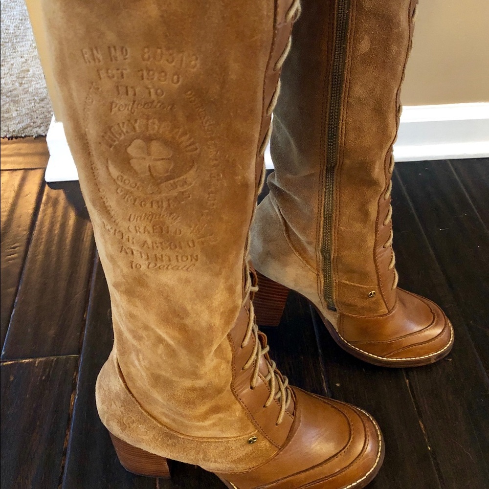 Free People Lace Up Boots